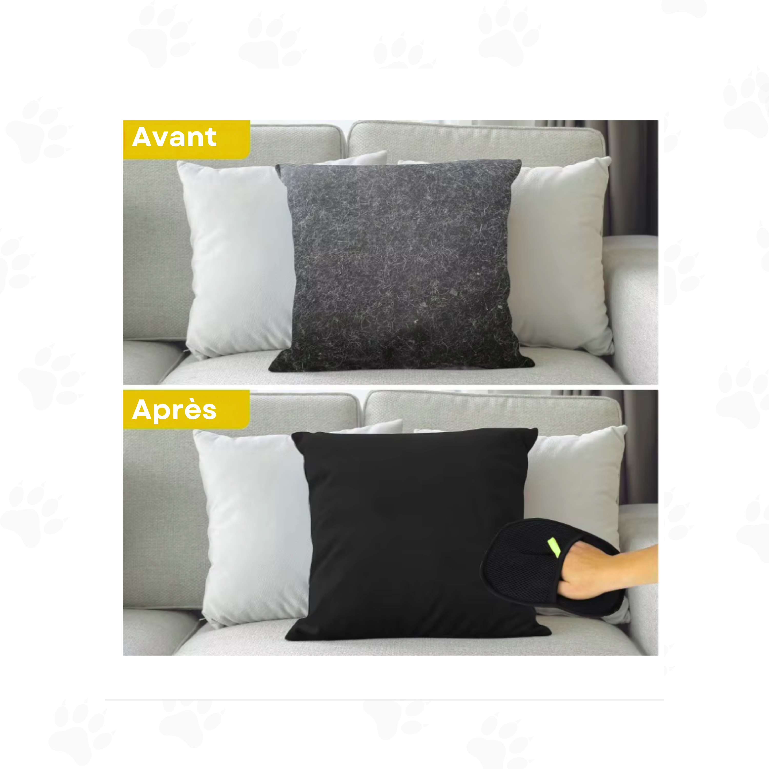 Gant Anti-Poils™ — Retire les poils en un seul geste