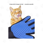 Gant de Brossage — Massage et démêlage pour chats et chiens