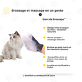Gant de Brossage — Massage et démêlage pour chats et chiens